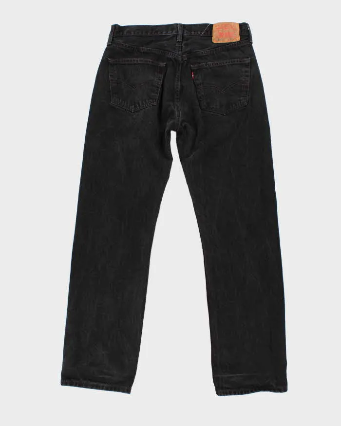 00s Levi's 501 Black Jeans - W33 L32