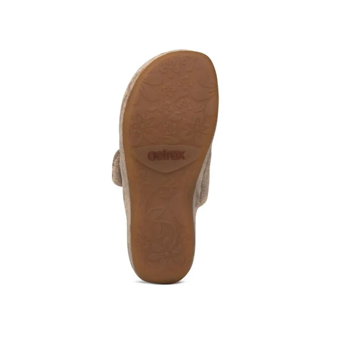 Aetrex Women's Mandy Slipper Coffee