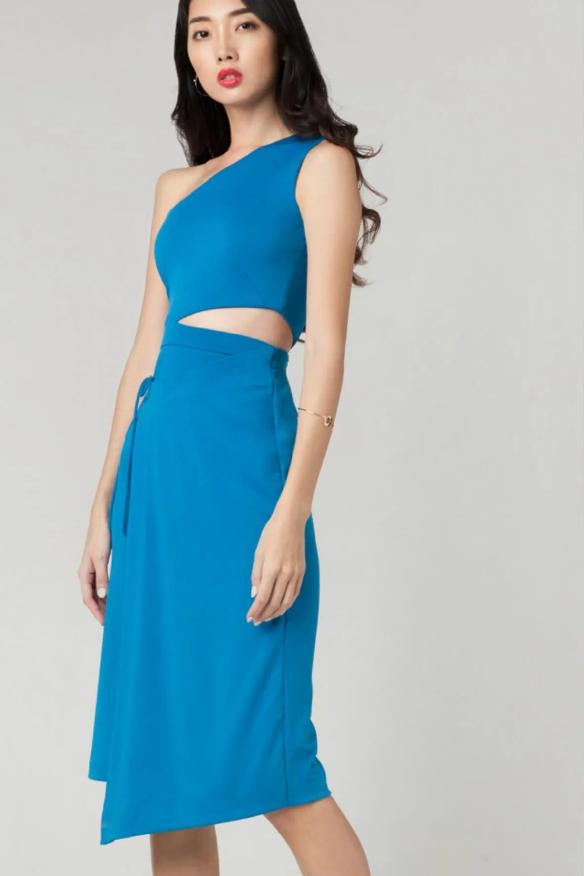 Alyssa One Shoulder Cut Out Dress