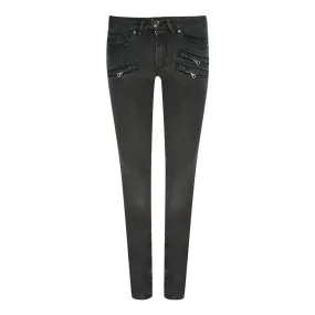 Balmain FP5359J935B Black Jeans