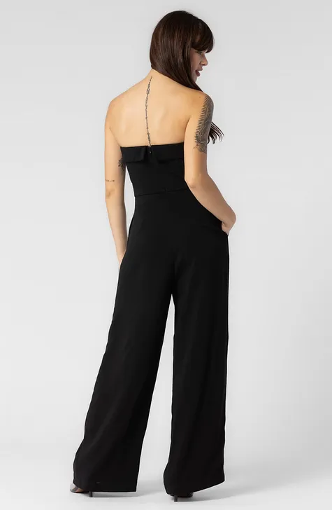 Blythe Strapless Jumpsuit in Black