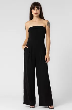 Blythe Strapless Jumpsuit in Black