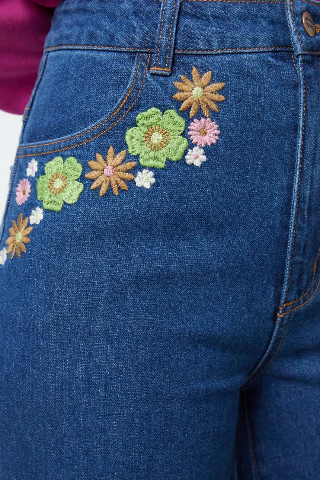 Bridgette Embroidered Jean