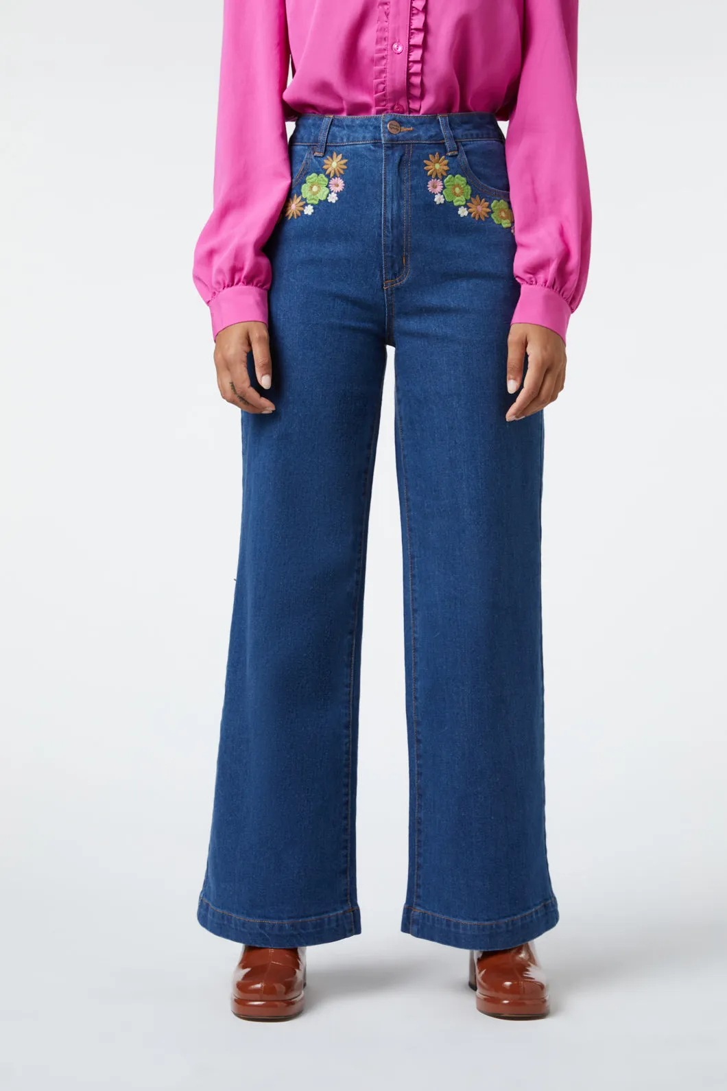 Bridgette Embroidered Jean