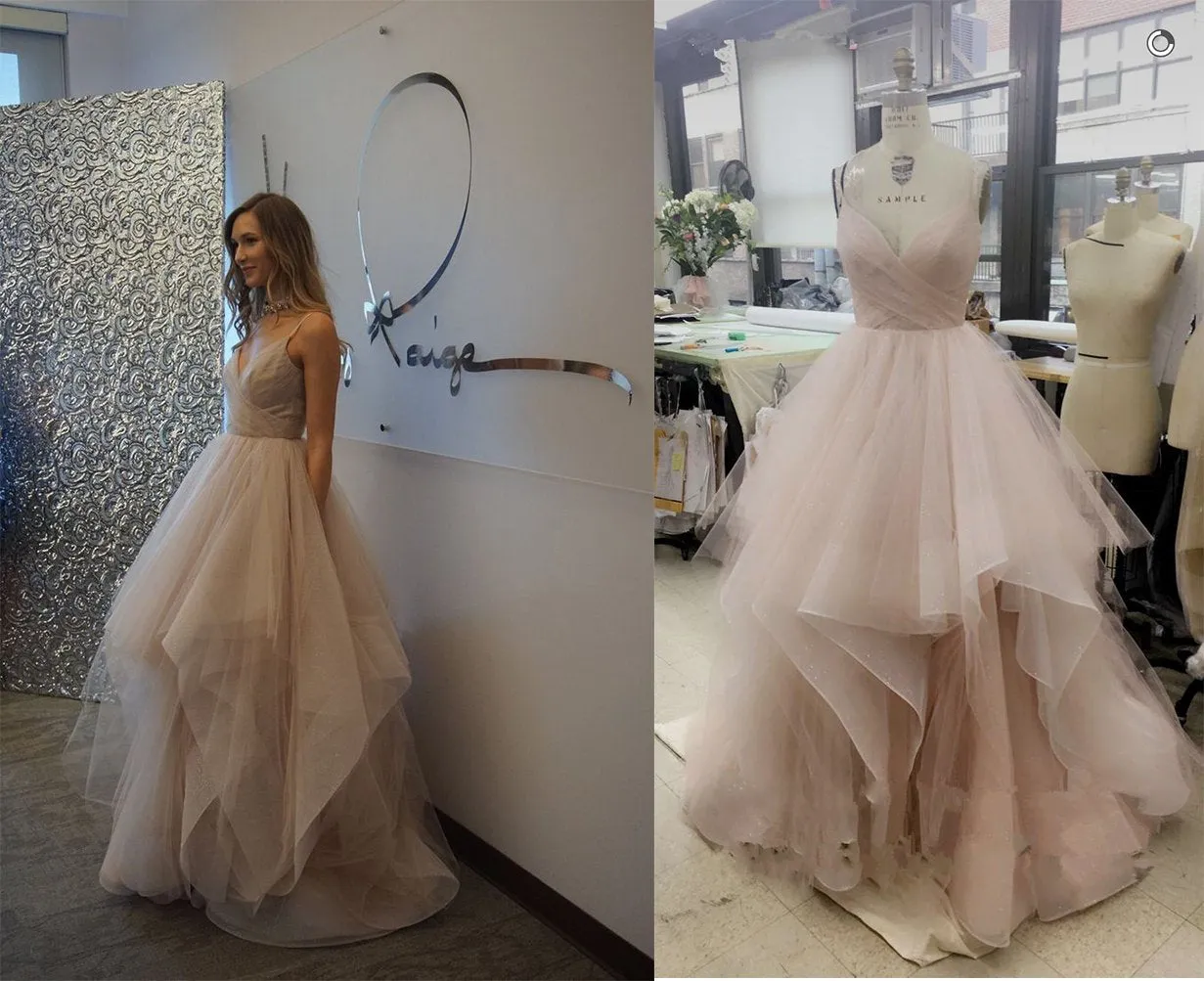 Chic Ball Gown Prom Dress Tulle Cheap Party Prom Dress #ER144