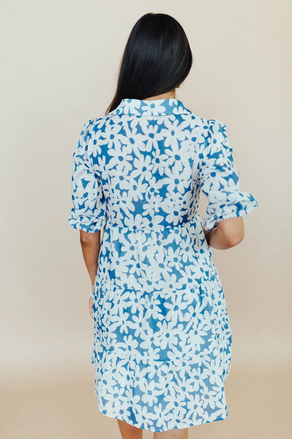 Daisy Poplin In Blue