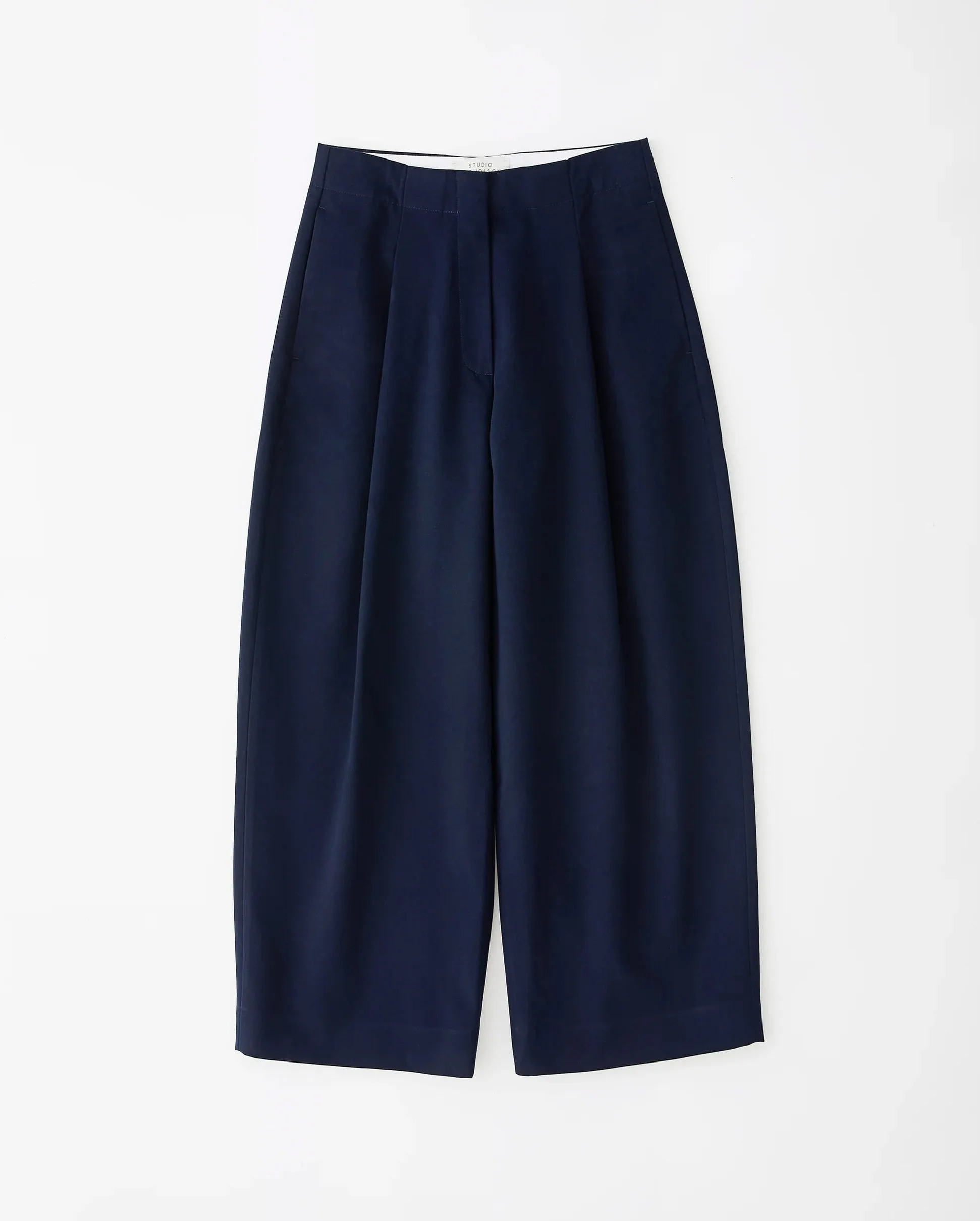 DORDONI VOLUME PANT / DARK NAVY