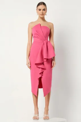 Elliatt Reception Dress - Fuchsia