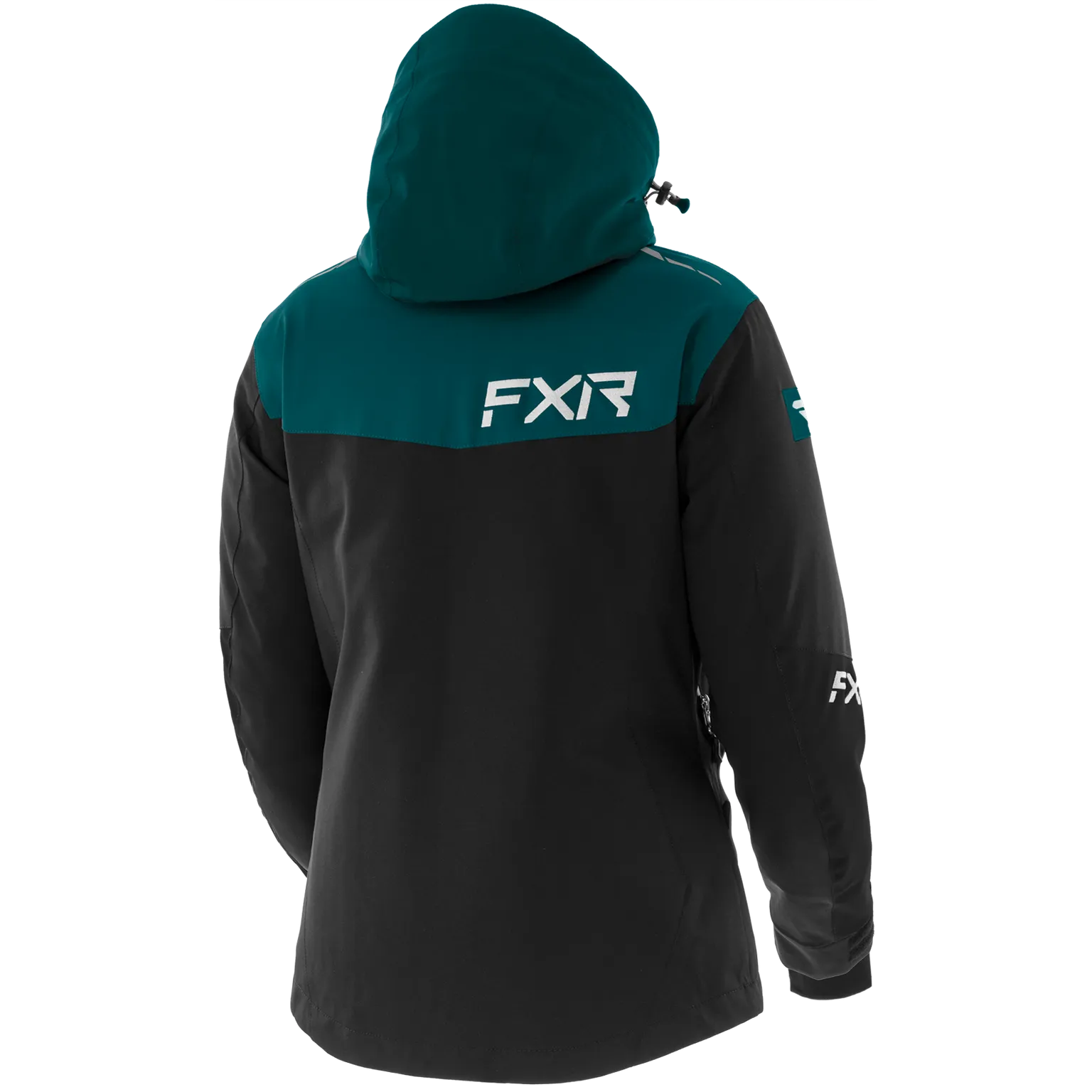 FXR Renegade Womens Jacket Black/Ocean/White