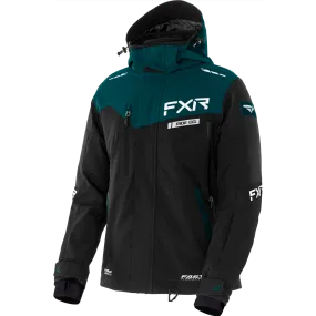 FXR Renegade Womens Jacket Black/Ocean/White