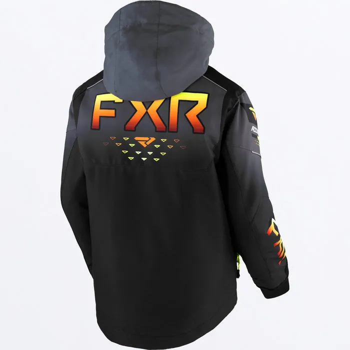 FXR Youth Helium Jacket Black/Char/Inferno