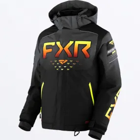 FXR Youth Helium Jacket Black/Char/Inferno