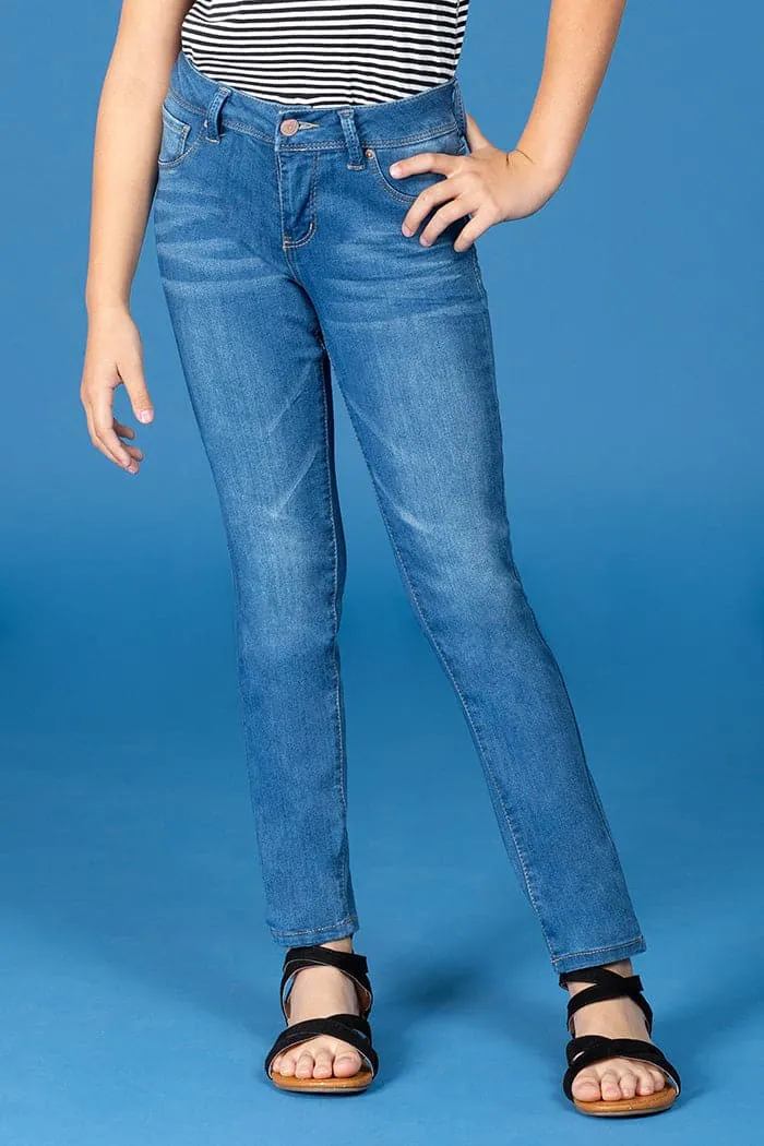 Girls Denim Skinny Jeans