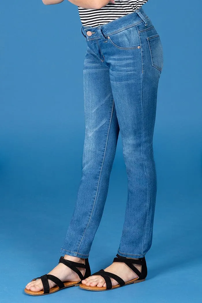 Girls Denim Skinny Jeans