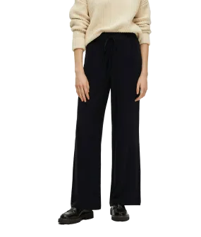 High-waisted Trousers - Black