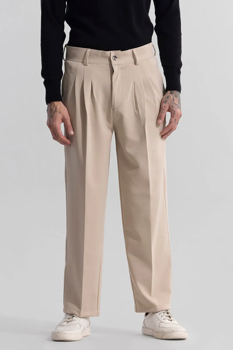 K-Styled Cream Pant