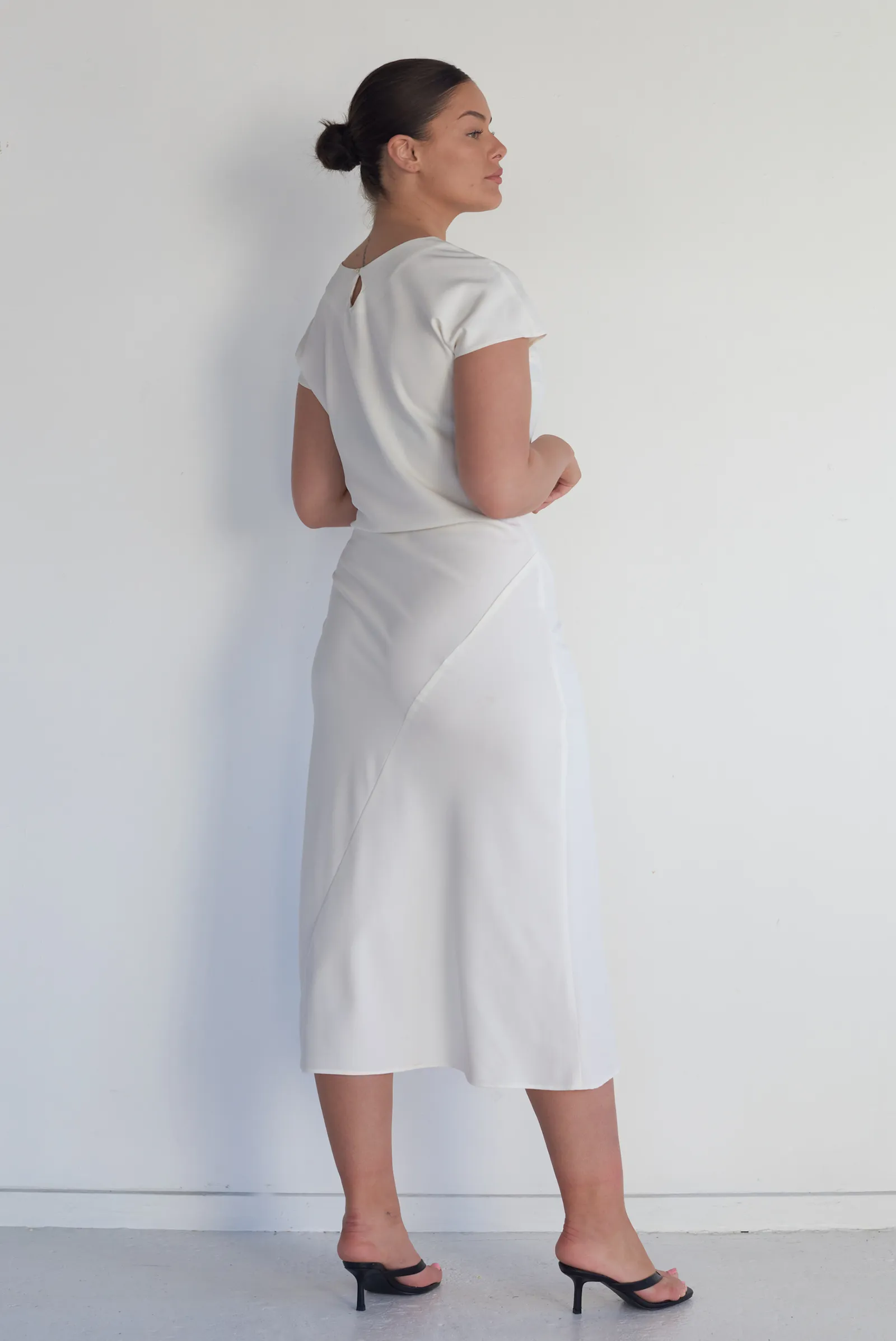 Kirby Dress in Ivory