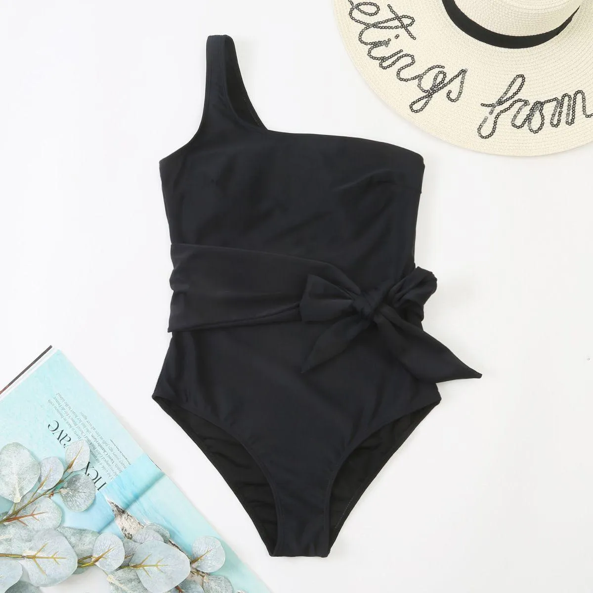 Ksenia one shoulder swimsuit