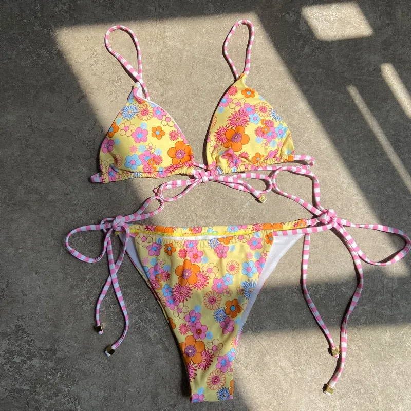 Laurel Floral Bikini Set