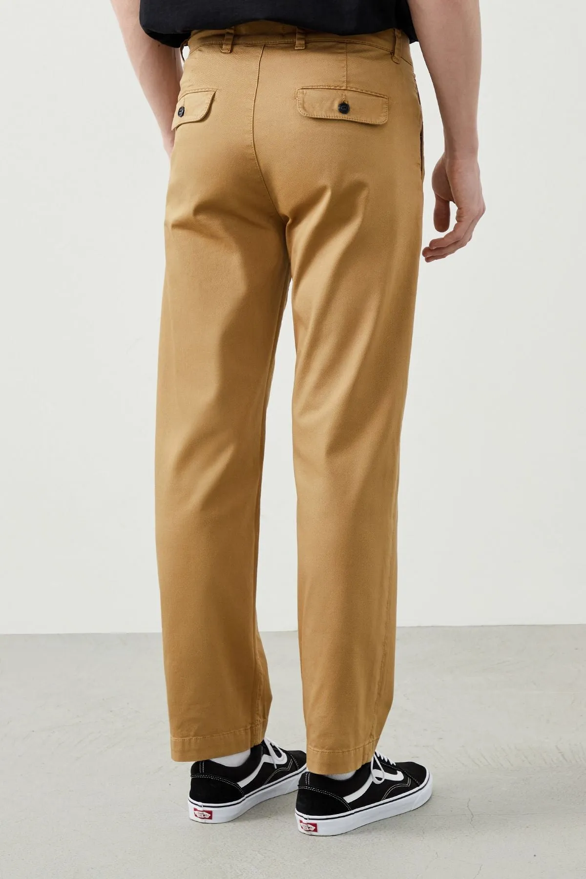 Leda Loose Fit Camel Men's Chino