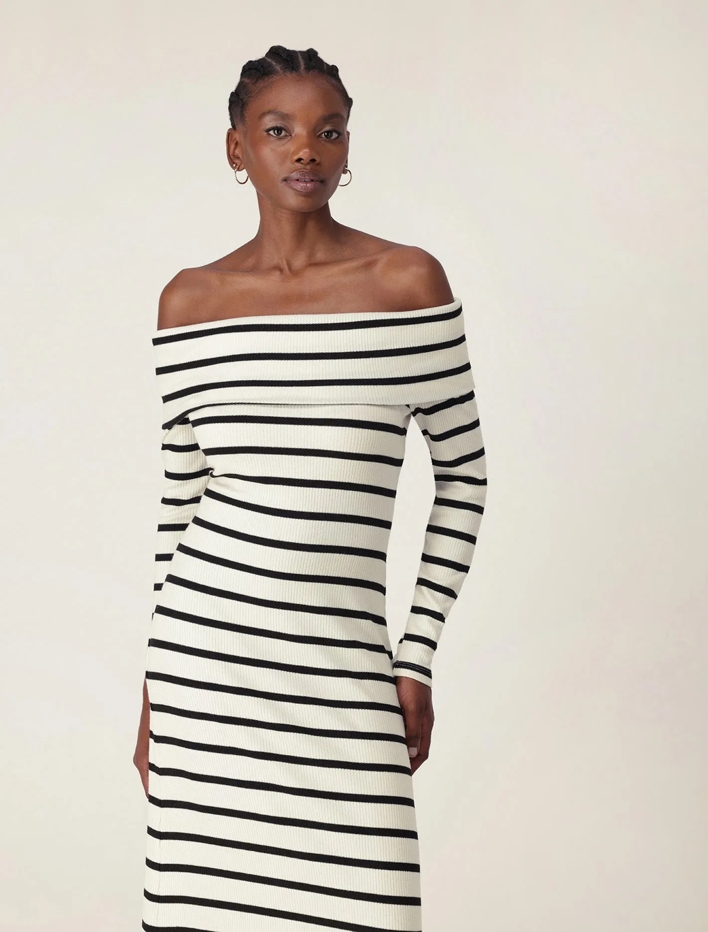 Louise Long Sleeve Midi Dress