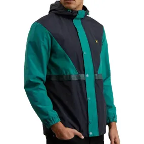 Lyle & Scott Colour Block Terrace Jacket - Alpine Green JK1019V