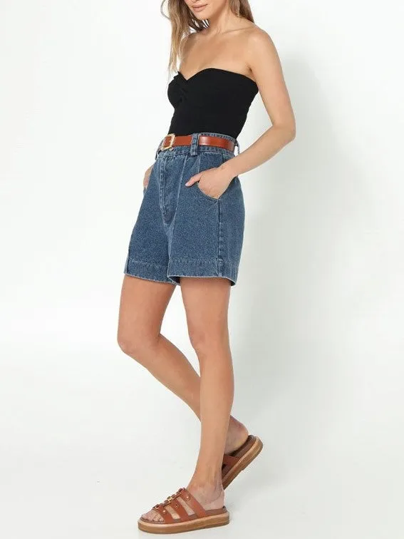 MADISON THE LABEL Mae Strapless Top