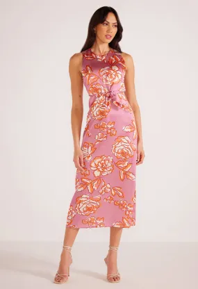 Mandevilla Tie Midi Dress