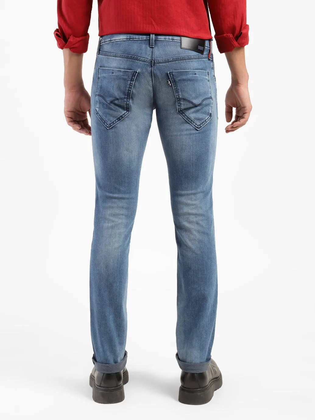 Men's 65504 Blue Skinny Fit Jeans