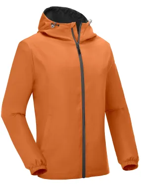 Men's Lightweight Breathable Windbreaker Running Jacket with Hood