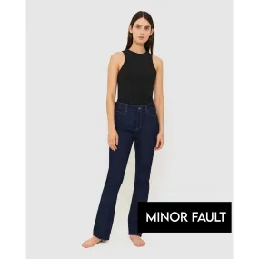 (Minor Fault) Super High Rise Straight Jeans