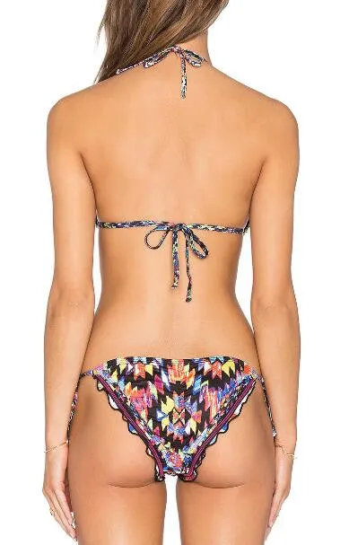 Multicolor Bikini Set