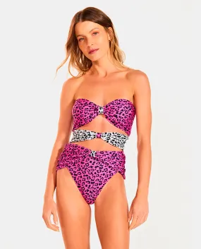 Pink Leopard Swimsuit