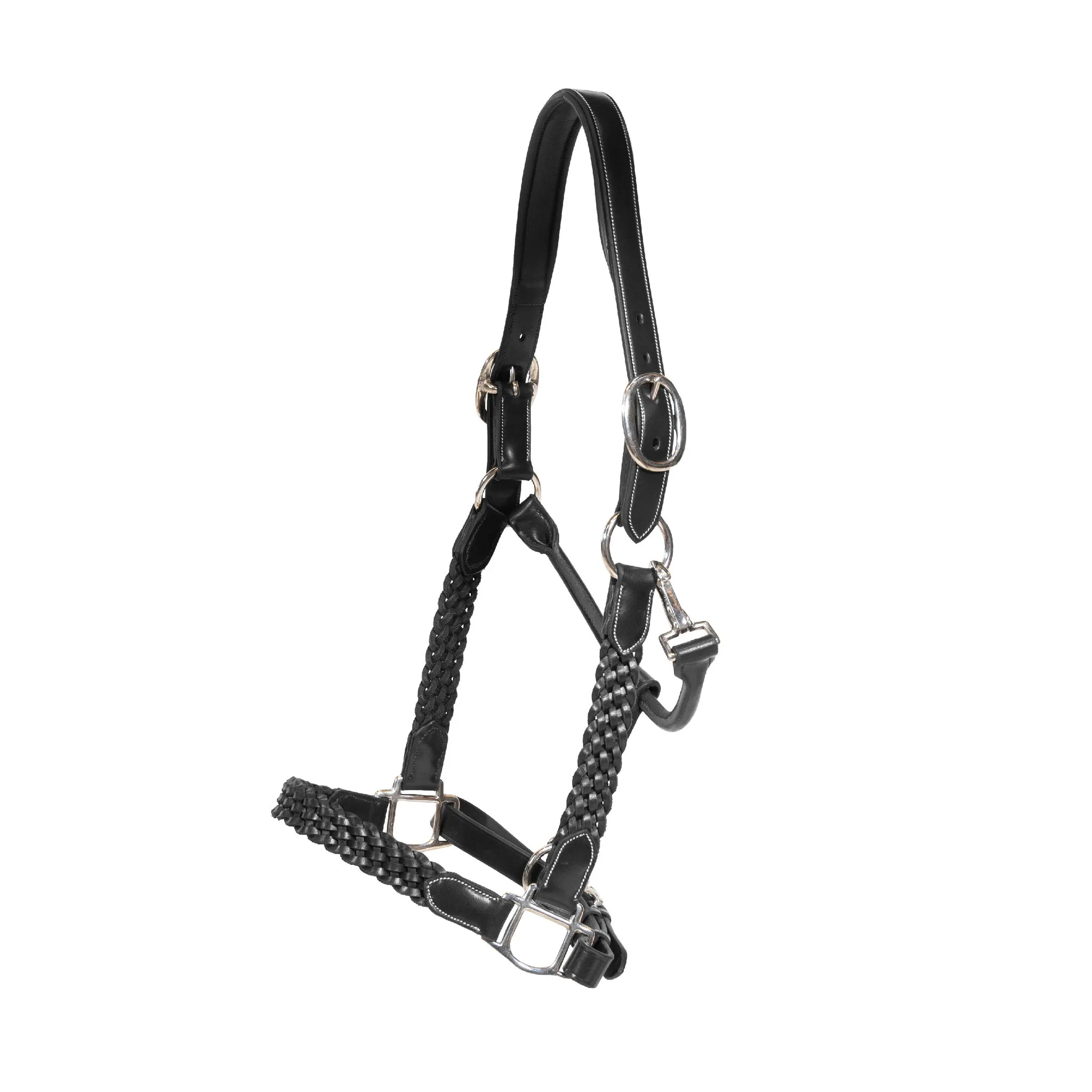 Plaited Leather Halter