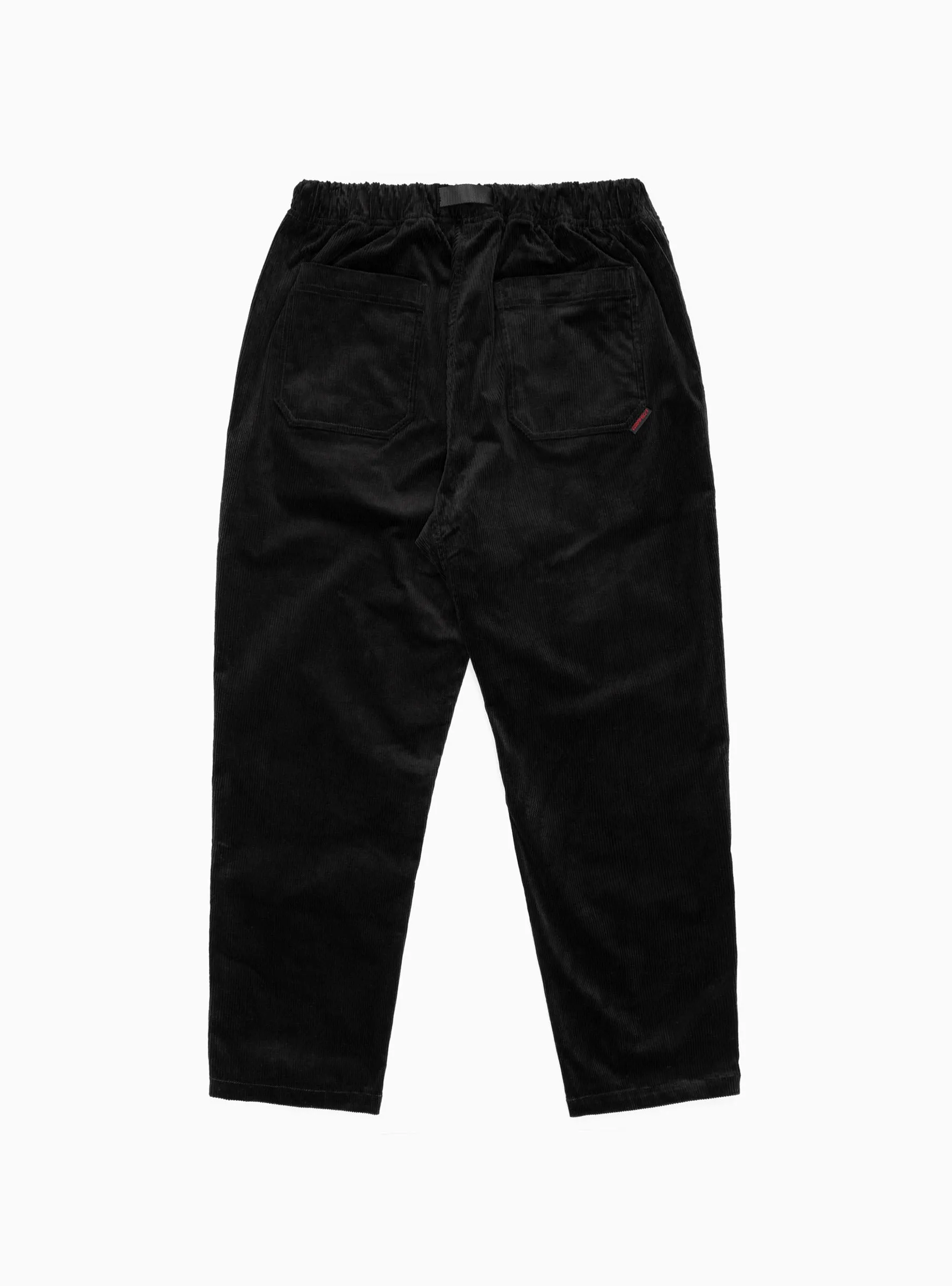 Ridge Loose Tapered Corduroy Trousers Black