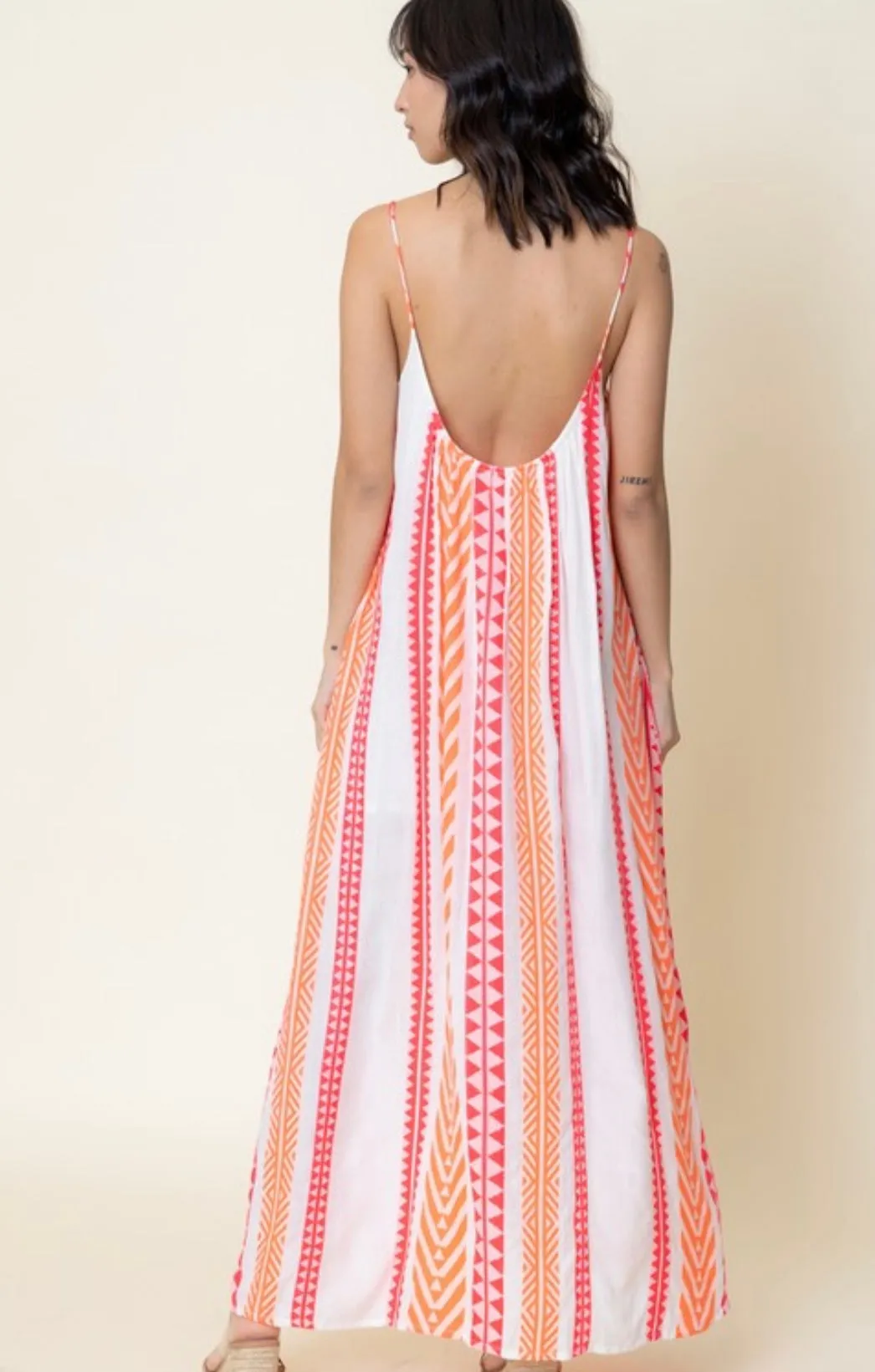 Sharla Embroidered Maxi Dress