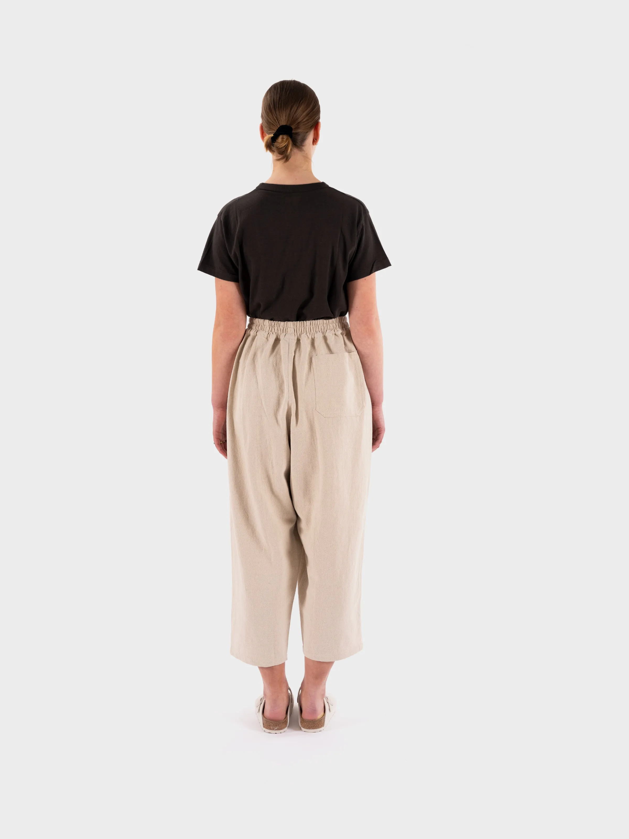 Sideline Mary Trousers - Oat