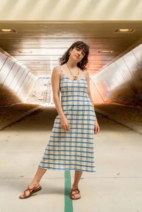 Slip Dress - Checkmate Print