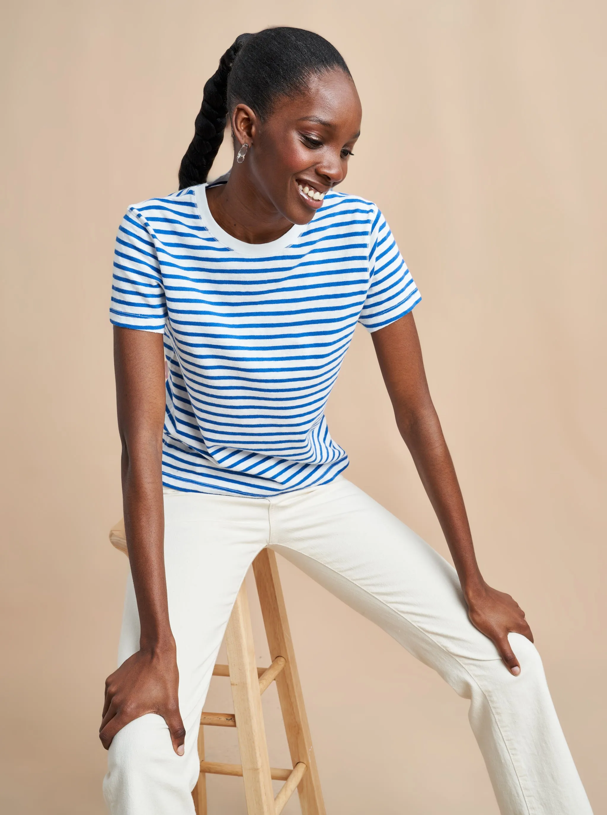 Striped Molly Tee