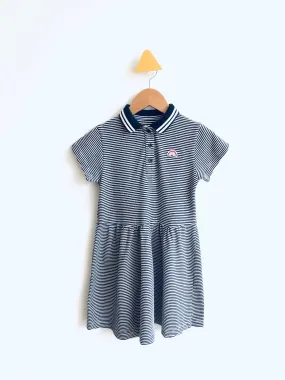 Striped Rainbow Dress // 6Y