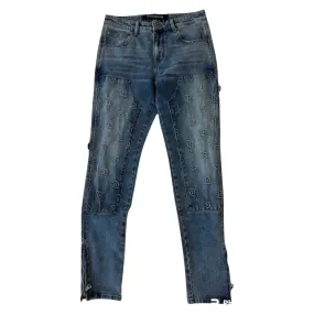 TRNCHS Boujie’s Monogram Jeans