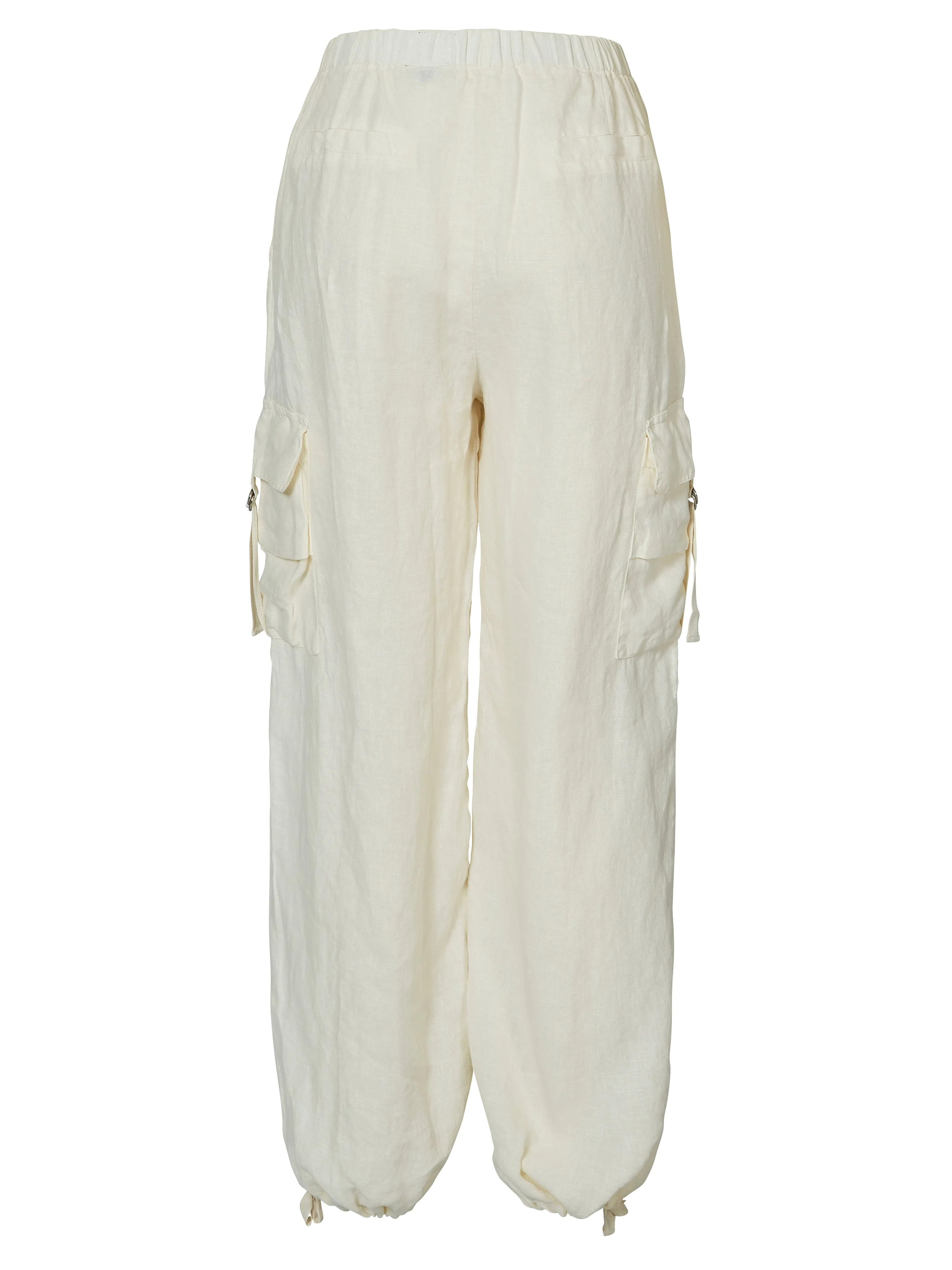 UMA linen trousers - Creme