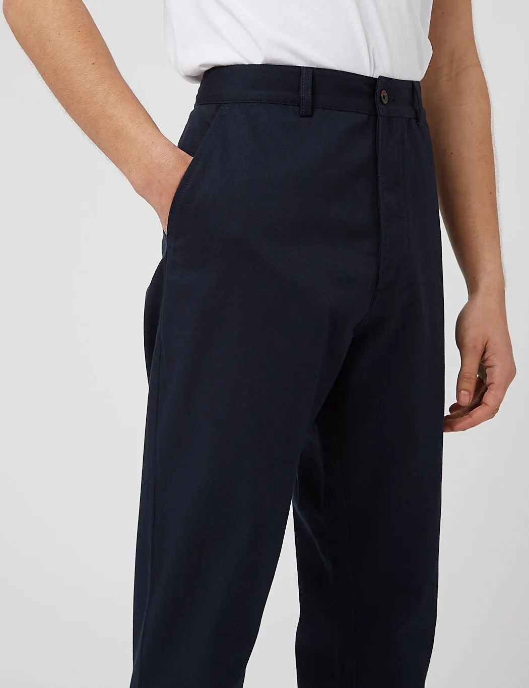 Universal Works Military Chino - Navy Blue