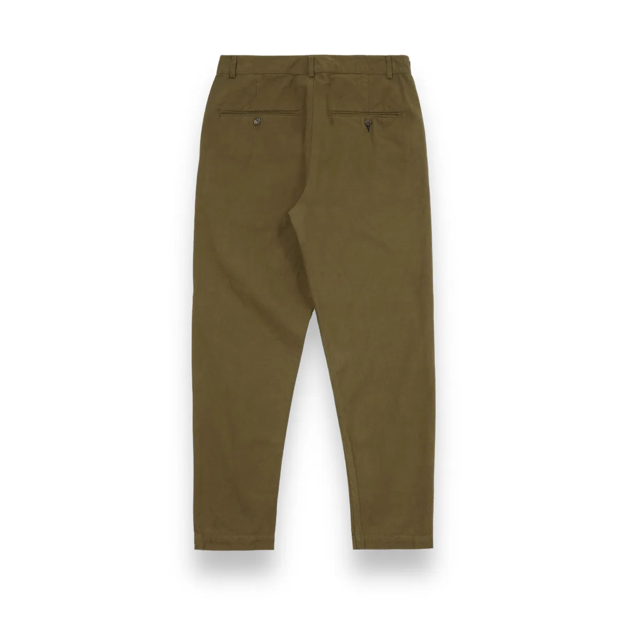 Universal Works Military Chino nebraska cotton olive