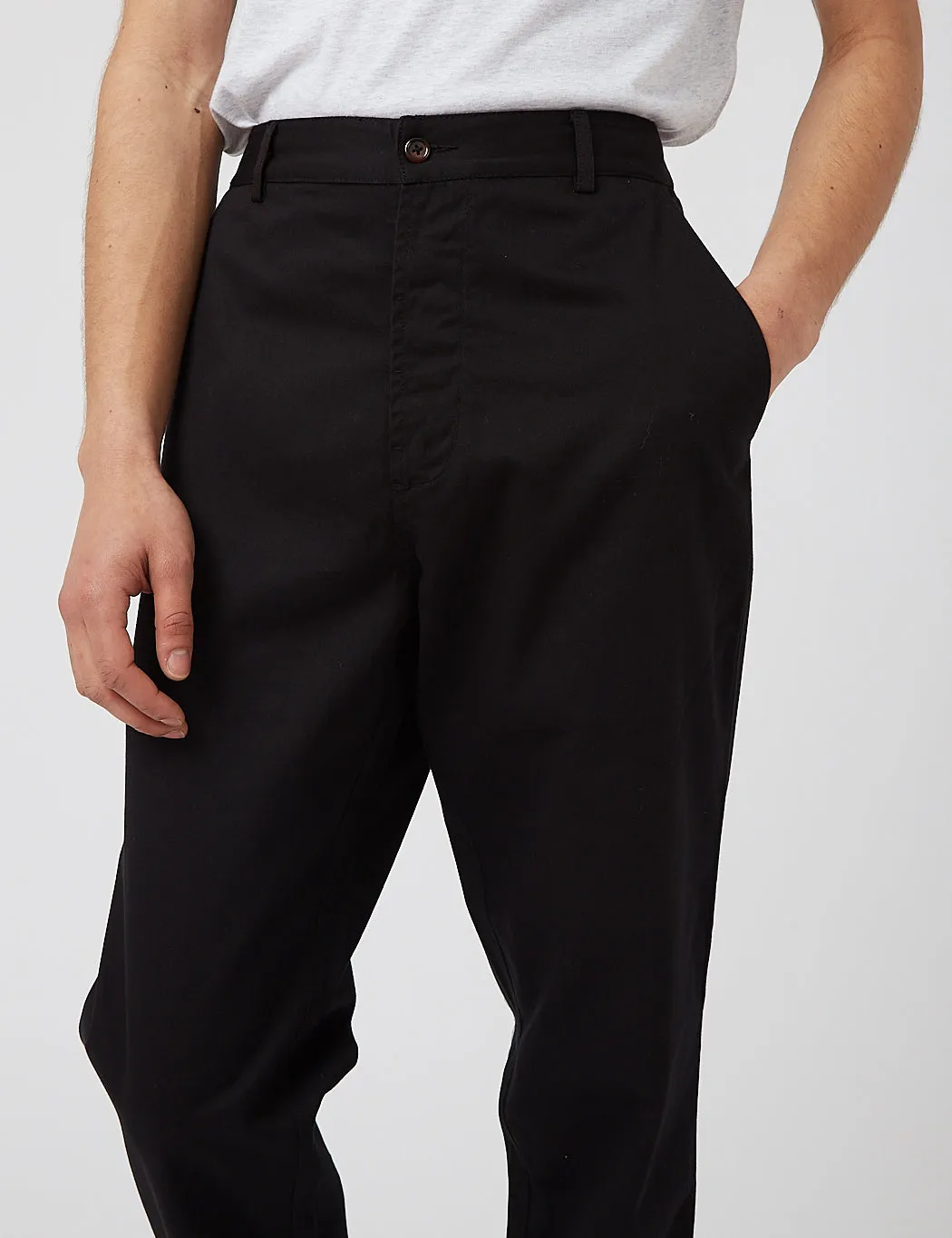 Universal Works Military Chino (Twill) - Black