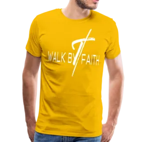 Walk by Faith Mens Classic T-Shirt