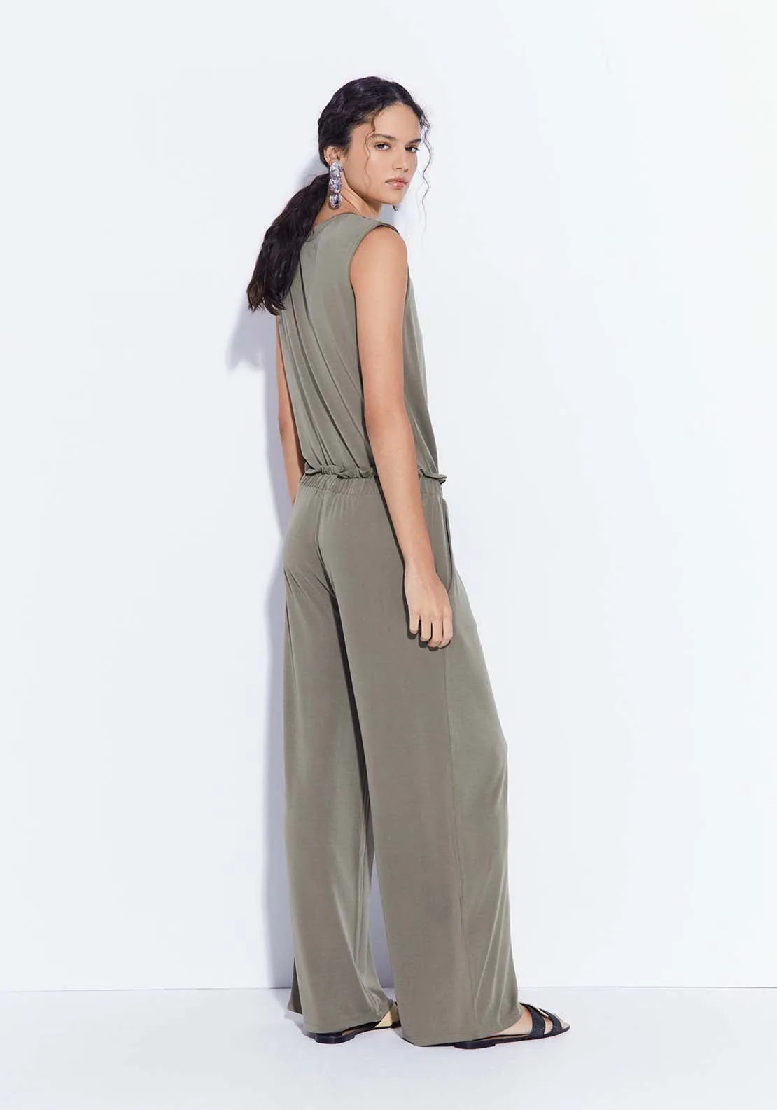 Wide Leg Trousers