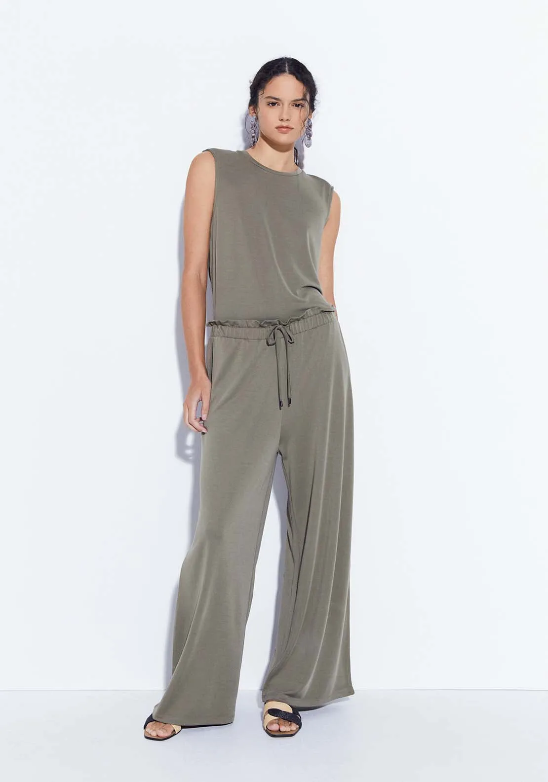 Wide Leg Trousers